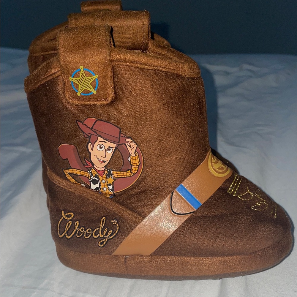 Disney Toy Story Brown Woody Themed Booties